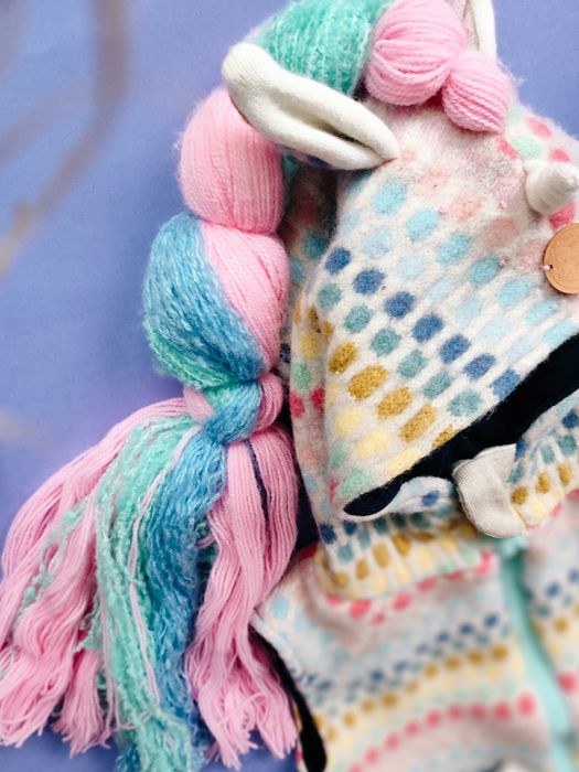 Bezrękawnik jednorożec, 100% wełna, merino,