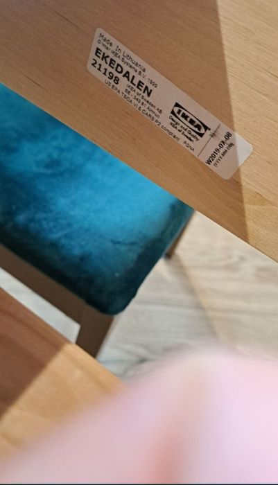 Stół rozkładany Ekedalen ikea 80×70