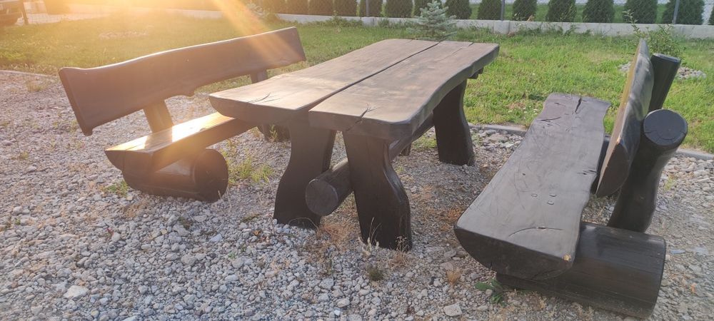 stół ławki ogrodowe