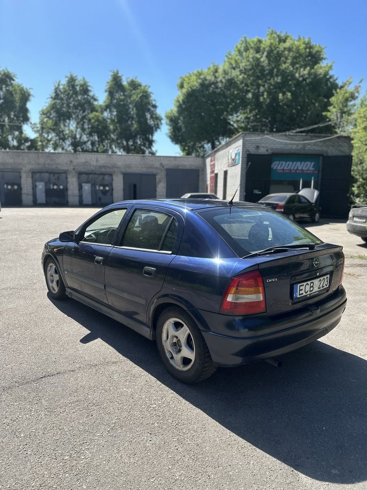 Opel Astra G  на газу