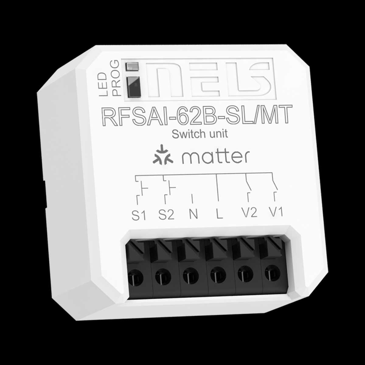 Inels Elko двоканальне реле MATTER – RFSAI-62B-SL/MT Matter Thread