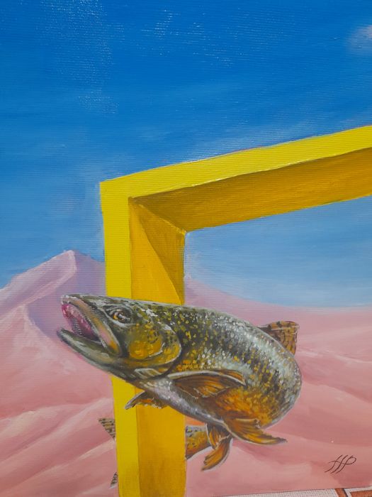 Картина олією, полотно