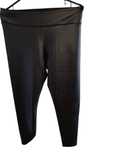 Markowe skórzane spodnie Calzedonia r XL plus size getry legginsy wyso