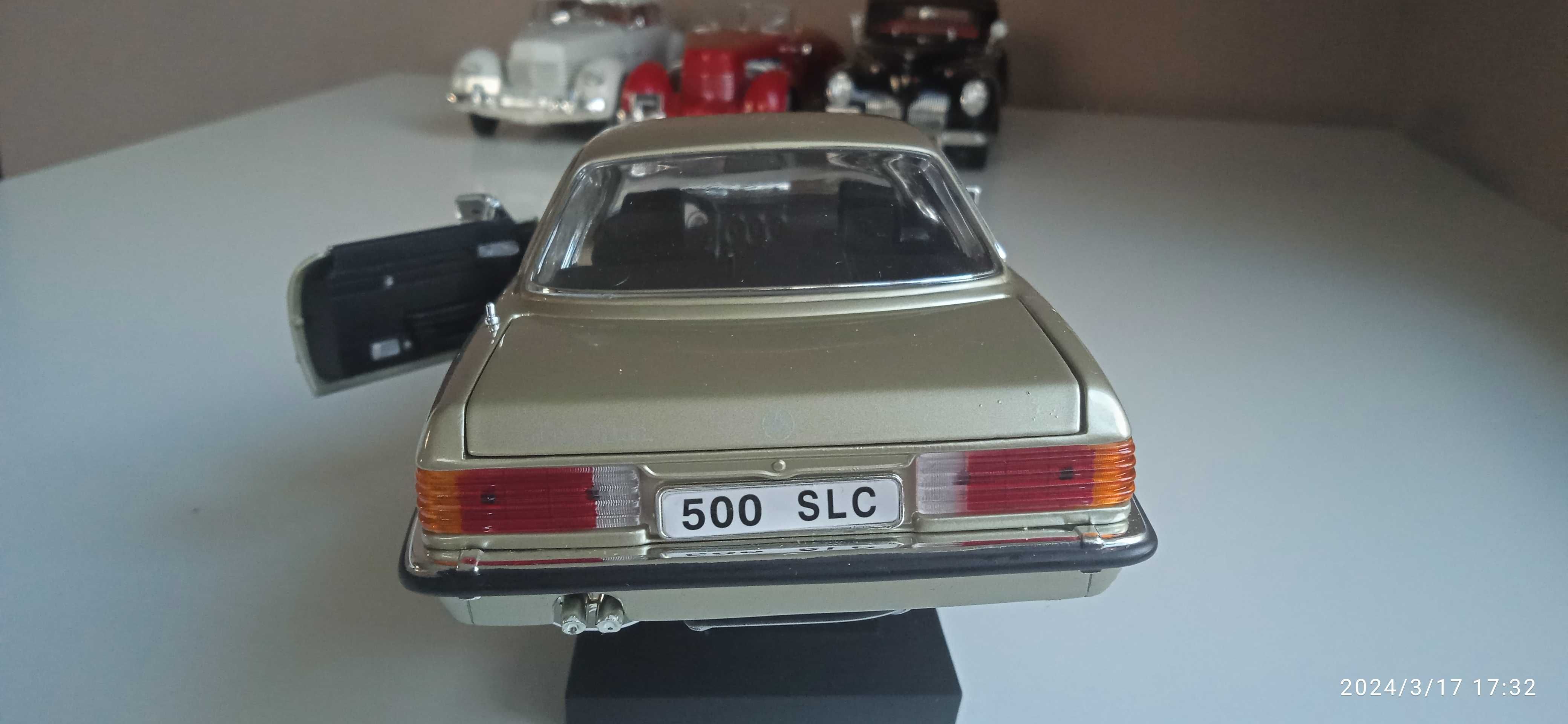 модели 1.18 MERCEDES BENZ 500SLC  1981