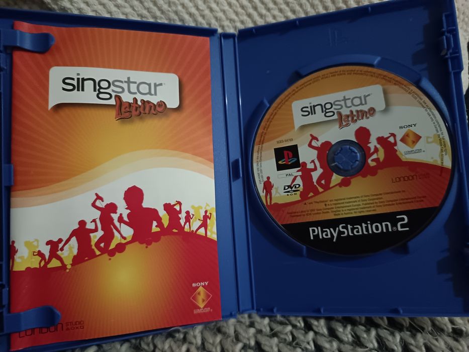 Vende-se CD Singstar Latino para PlayStation 2.