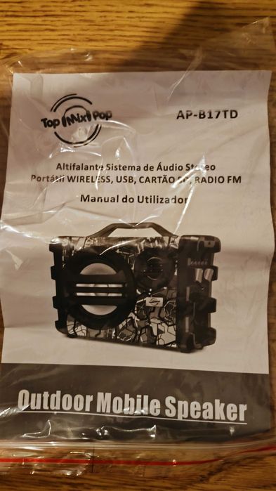 Coluna TOP MIX POP AP-B17TD nova na caixa