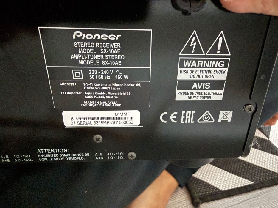 Amplituner Pioneer SX-10AE