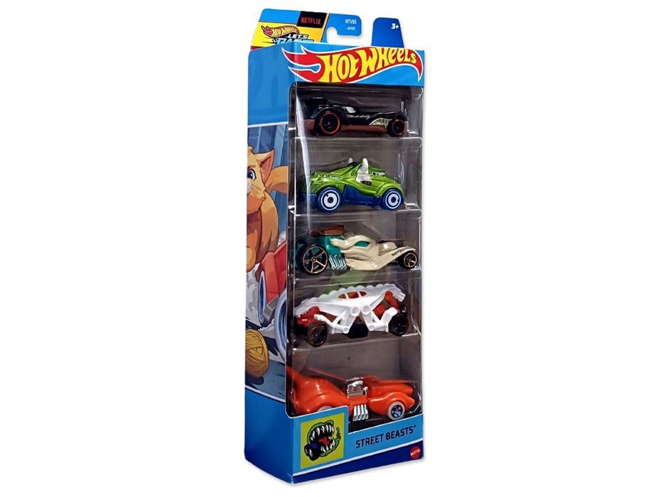 Autka Hot Wheels - Street Beasts 5-pak (HTV55)