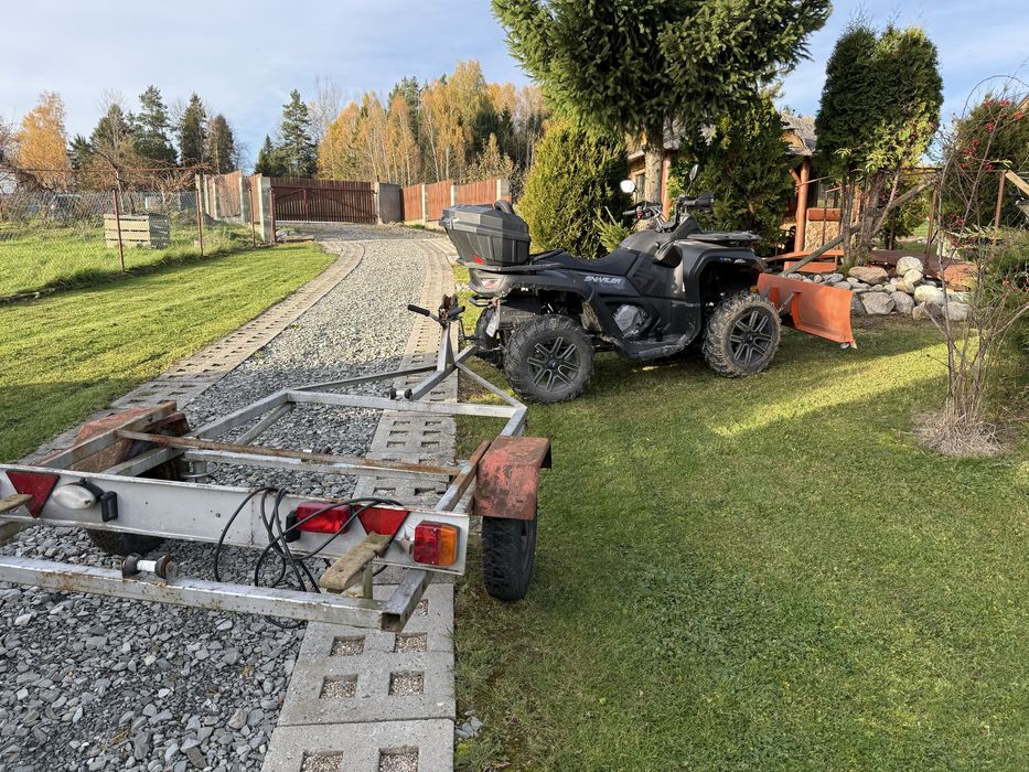 Quad Segway Snarler 570 AT6L+Pług. 370km przebieg