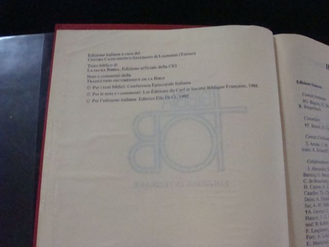 Bibbia Tob edizione integrale