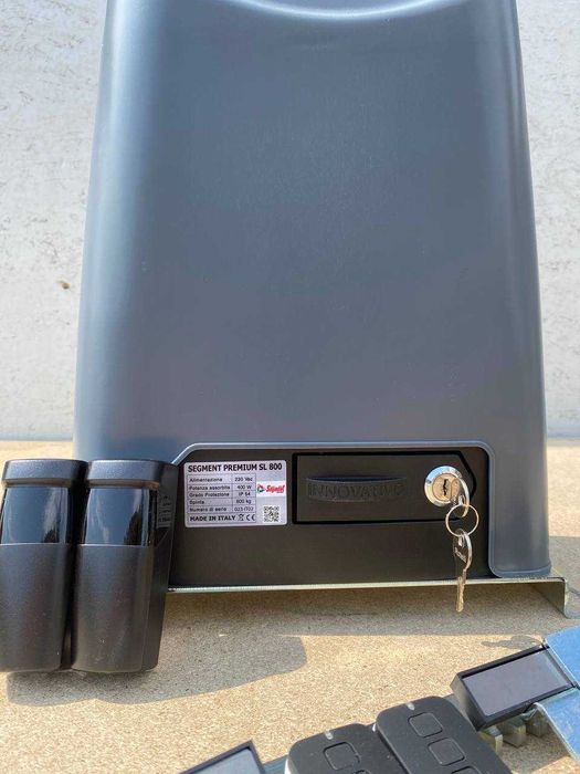 Привід для воріт, Автоматика, Відкатні ворота з автоматикою