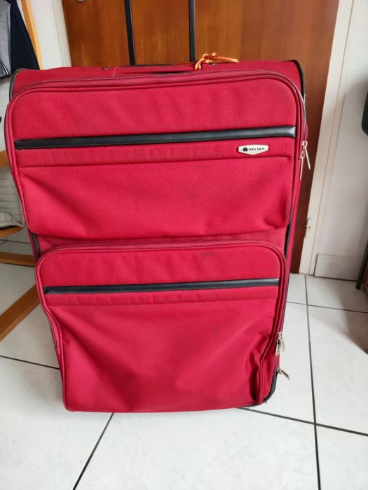 Валіза велика Delsey, червона, L