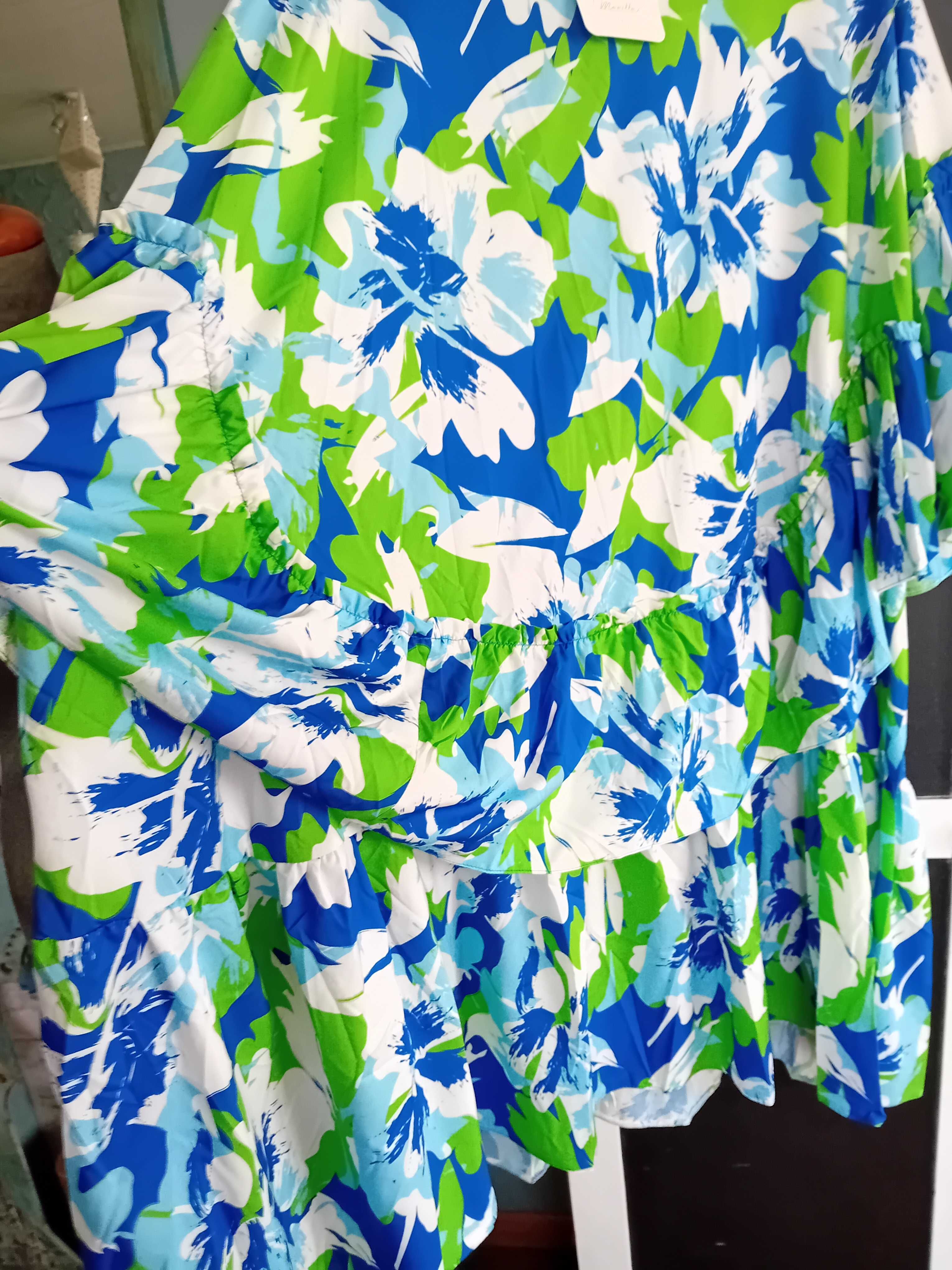 Sukienka print kwiaty