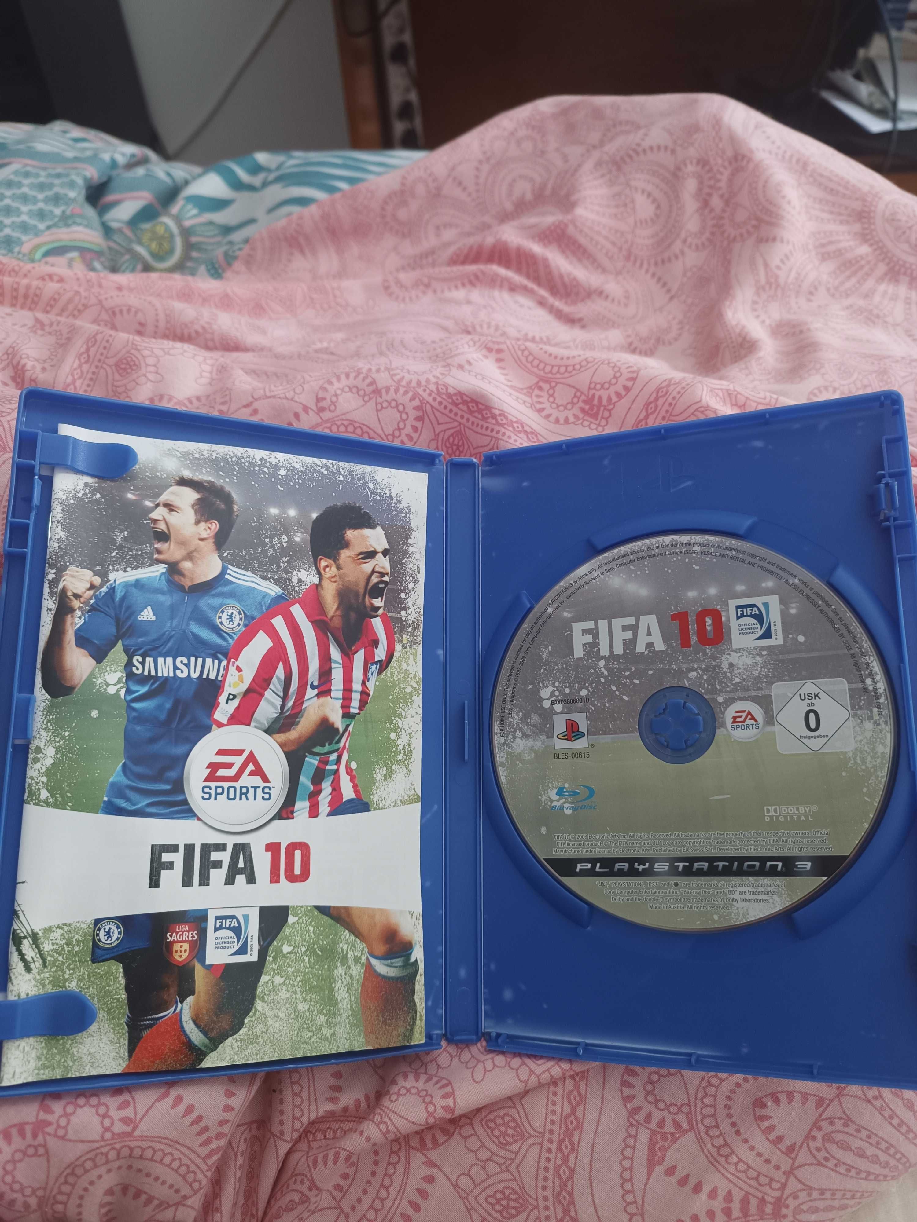 Vendo Jogos PS3 . O FIFA 10 vem em capa de PS2, mas é um jogo de PS3