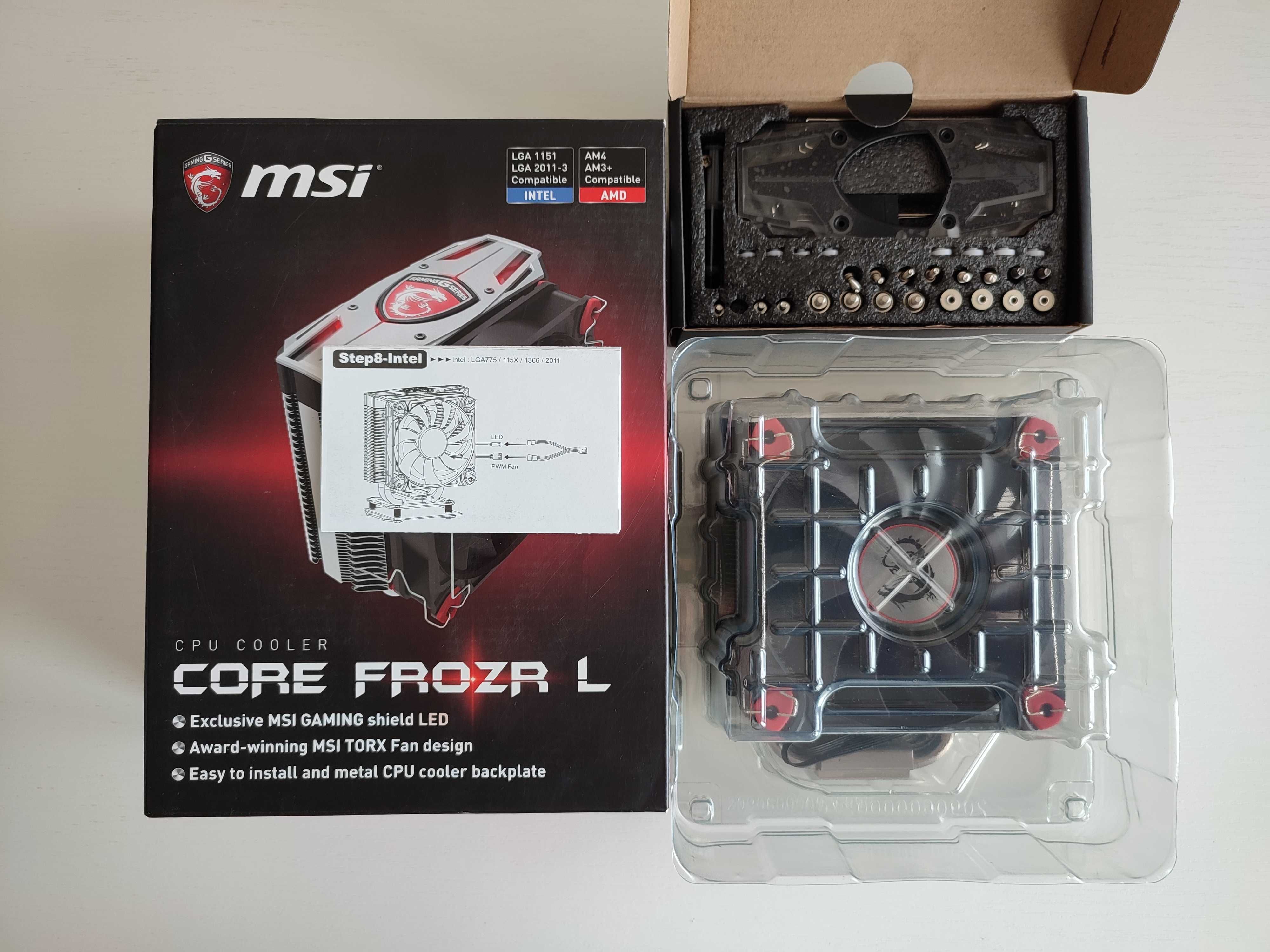 Кулер башта MSI Core Frozr L 120 мм (для процесорів) запечатаний