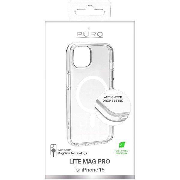 Puro Cover in PC+TPU+TPE with integrated magnets "LITE MAG PRO" for iP