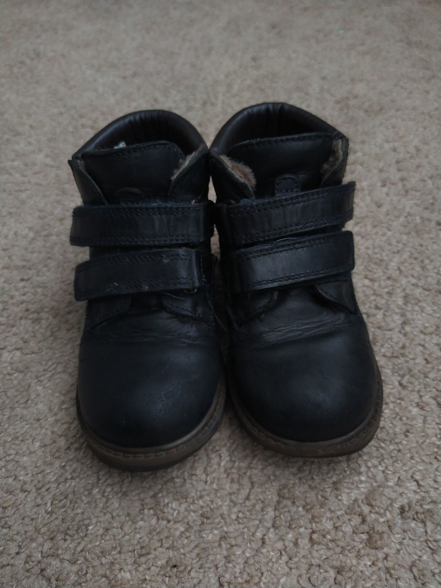 Туфли 34 размер/Зимние кожаные ботинки dami
