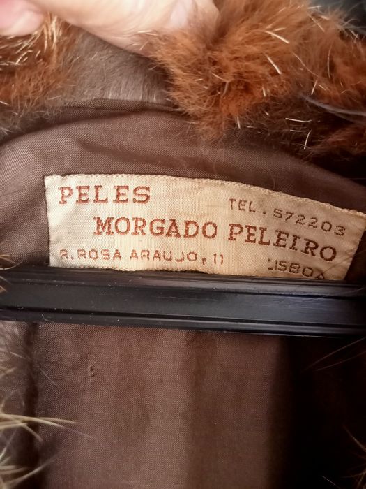 Casaco de pele de raposa