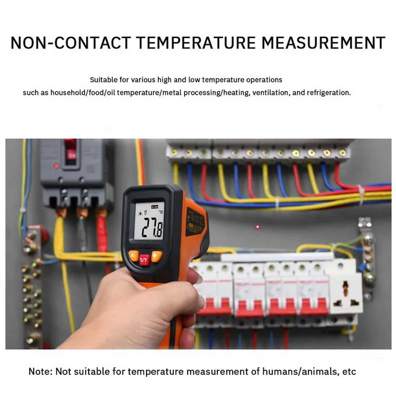 Цифровий інфрачервоний термометр NJTY T600A
