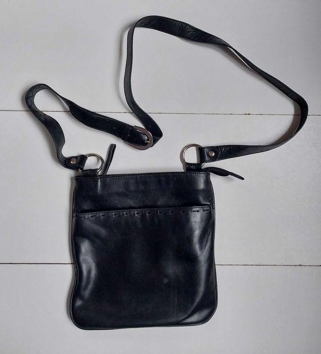 Collection Наплечная сумочка  женская натуральная кожа размер:23х22 см