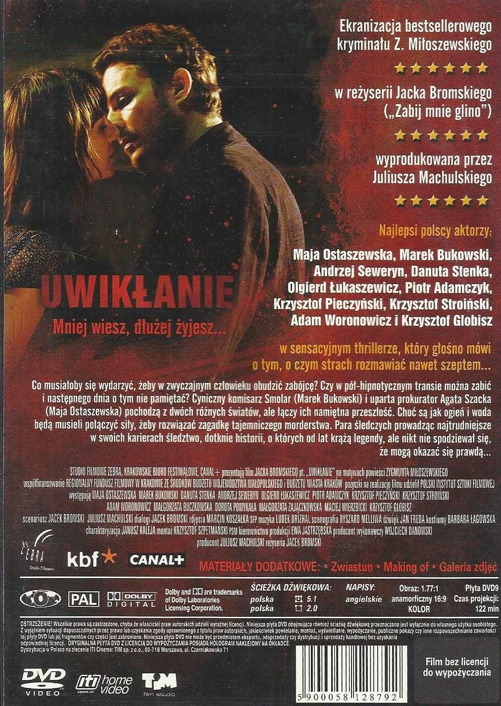 UWIKŁANIE (2011) dvd reż. Jacek Bromski