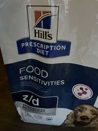 Karma dla psa hills PRESCRIPTION DIET food sensitivities z/d