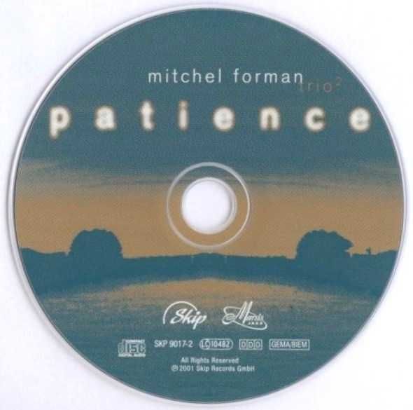 Mitchel Forman Trio ‎– Patience
