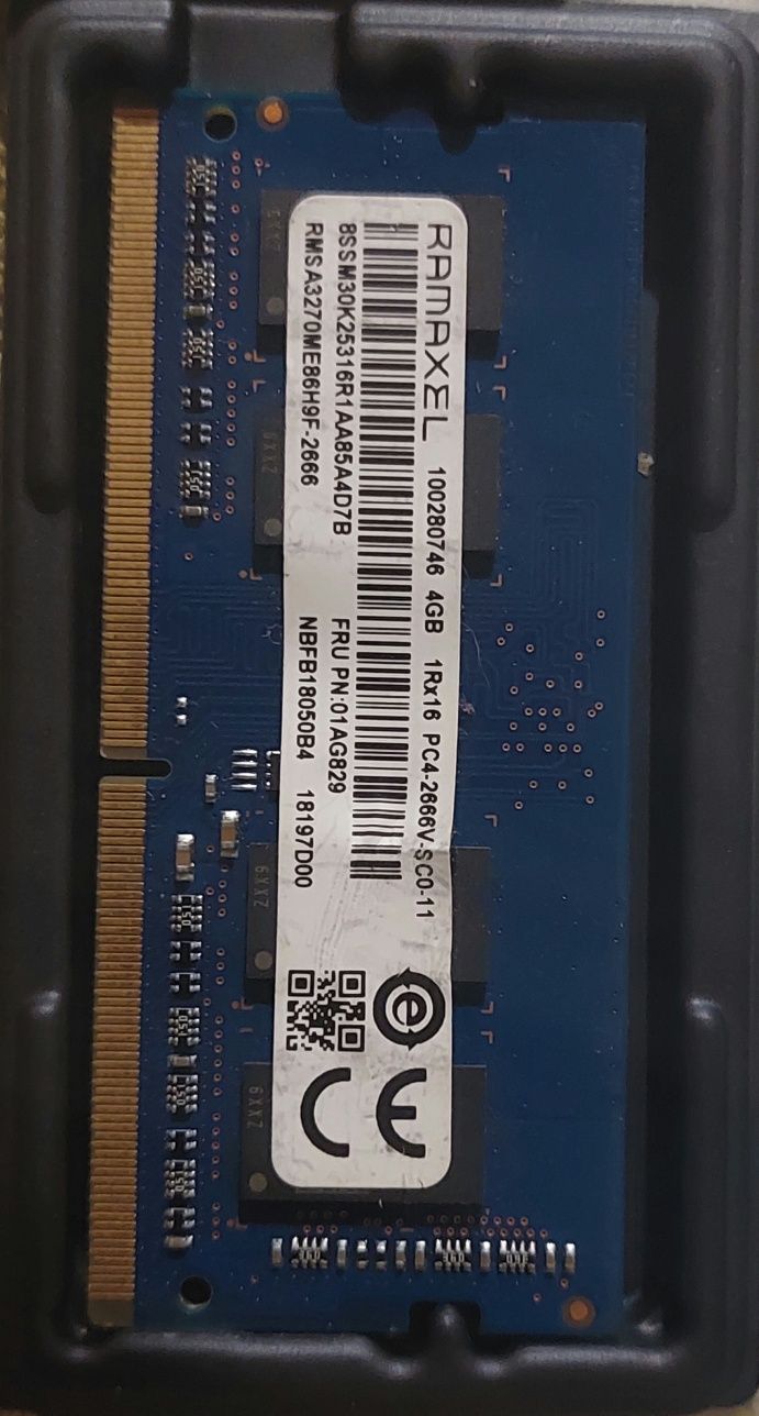 Оперативна пам'ять ноутбук ddr4 4gb Оперативная память