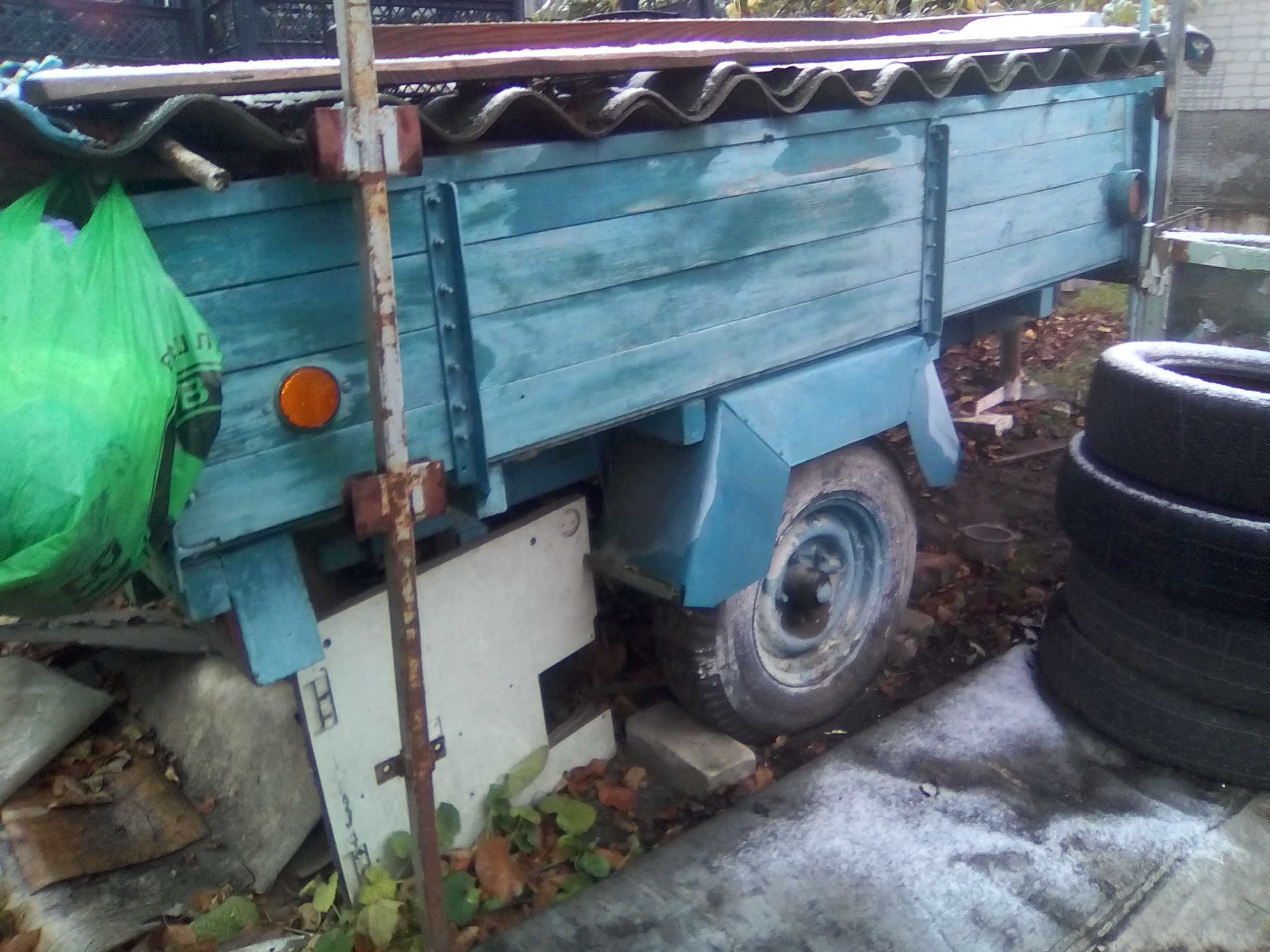 Прицеп одноосний автомобільний.