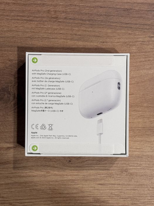 Apple AirPods Pro 2 (USB-C) – Nowe, MagSafe