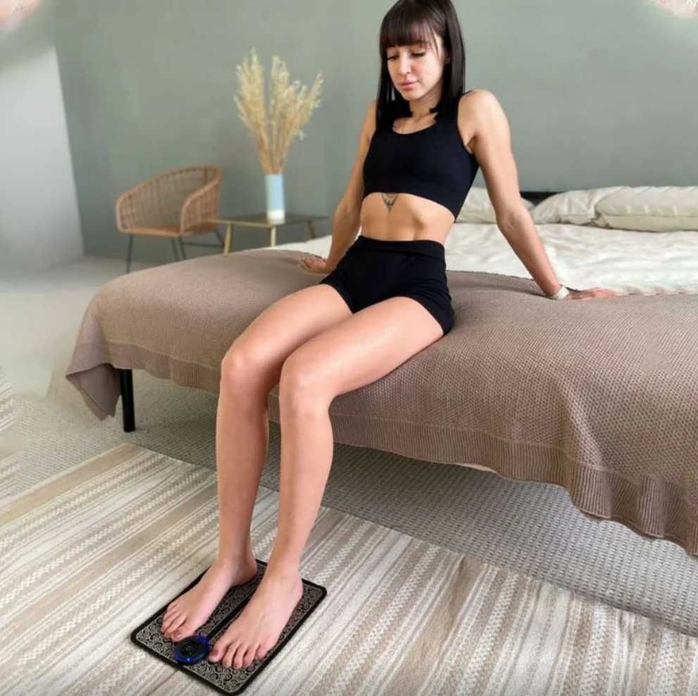 Массажный стимулирующий коврик EMS Foot Massager для ног
