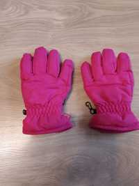 Różowe rękawice dla dziewczynki