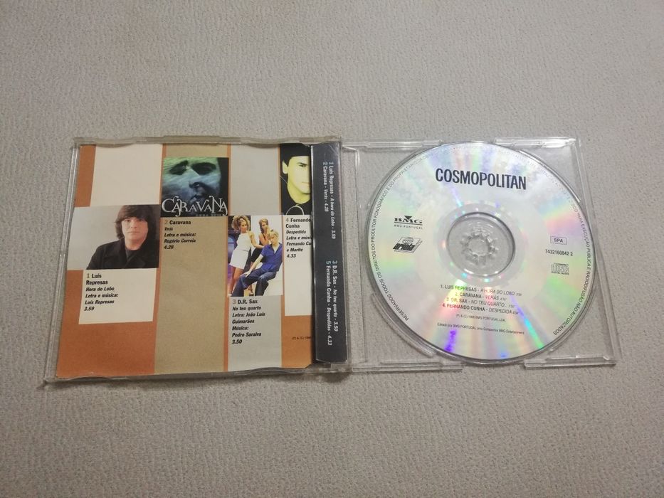 CD - Luís Represas, Fernando Cunha, Caravana e D. R. Sax