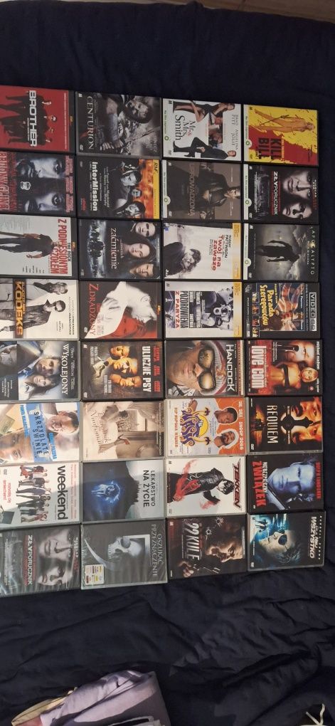 Filmy DVD różne jak nowe
