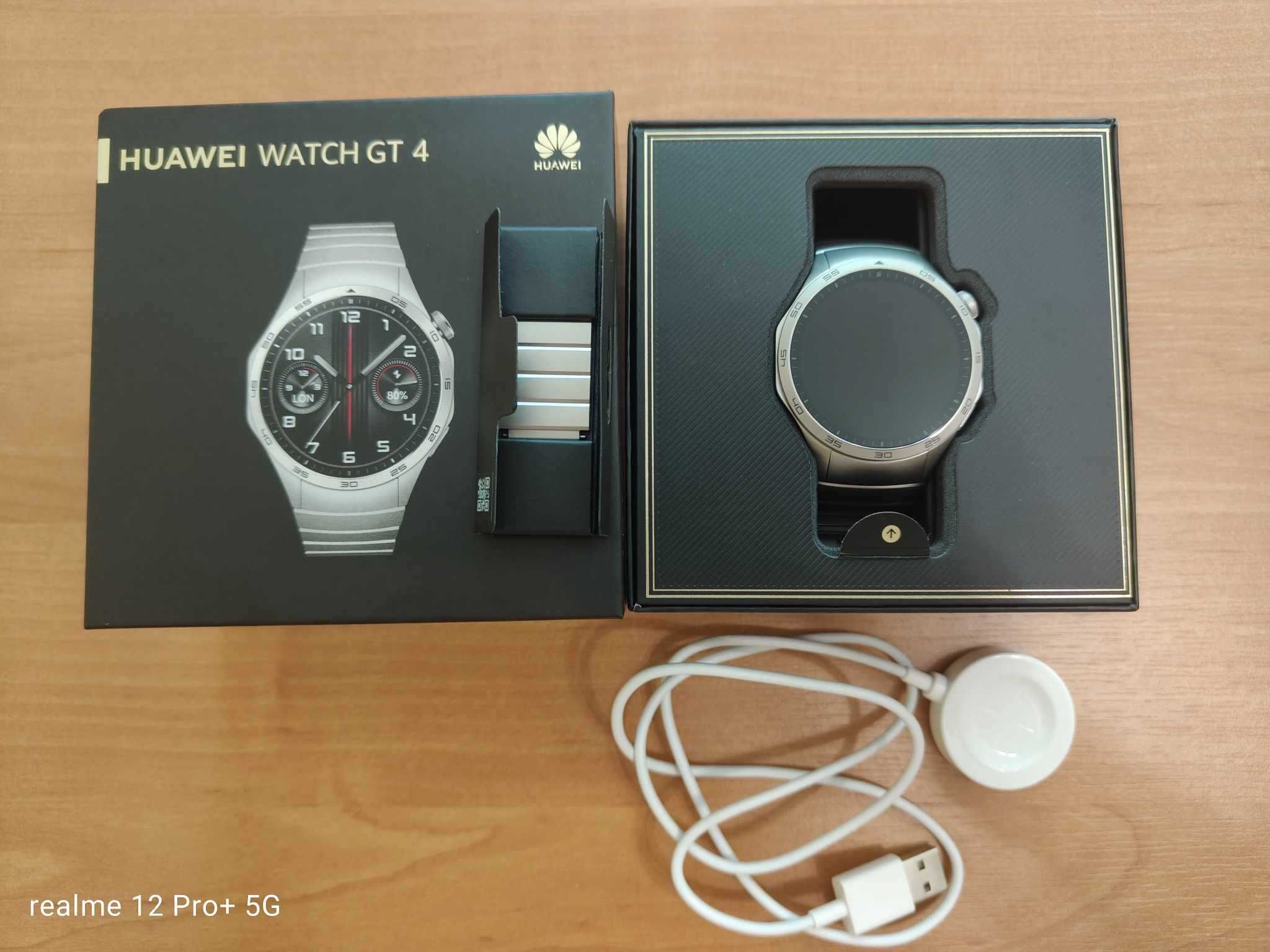 Huawei Watch GT 4 Elite komplet/gwaranca do 22.02.2026r.