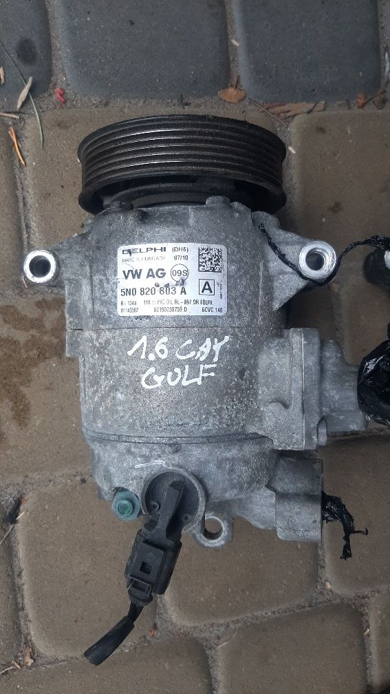 Sprężarka Klimatyzacji DELPHI 5N0.820.803A Vw Golf 6 Passat b7 CC Supe