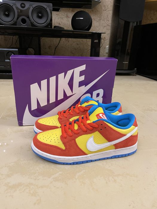 Кроссовки Nike SB Dunk Low Pro Bart Simpson Оригинал