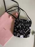 Tous mała torebka crossbody na ramię diamonds bear lakier