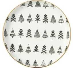 Porcelanowa zastawa stołowa , serwis obiadowy Lumi, 4 osoby (12 szt.)