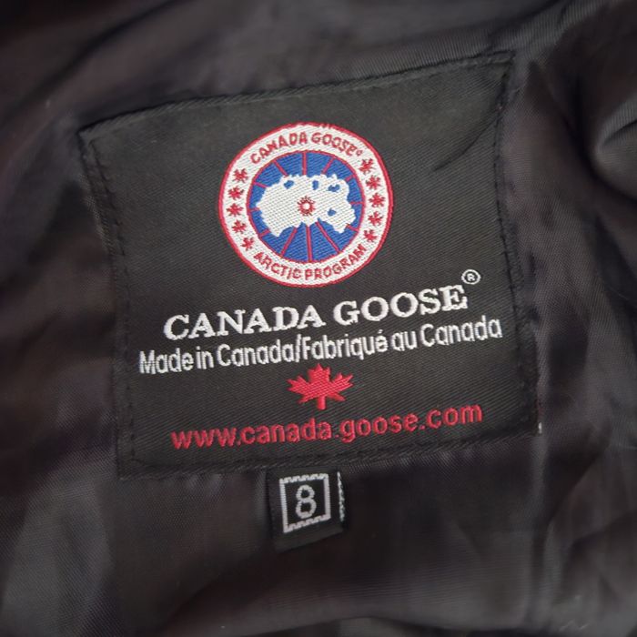 Canada Goose kurtka zimowa 8lat wypełnienie pióra