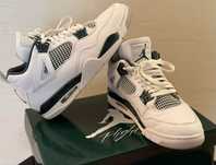 Air Jordan 4 Retro Oxidized Green-white