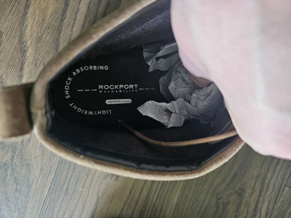 Ботинки черевики Rockport clarks поошва Adidas