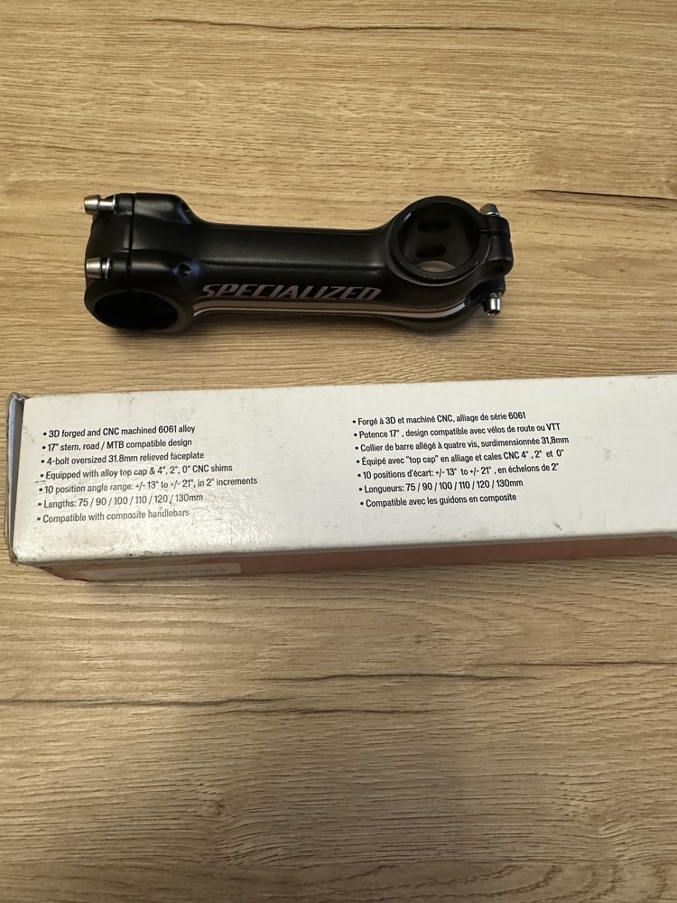 Mostek Specialized Comp 17’ Multi blk  Stem nie S Works