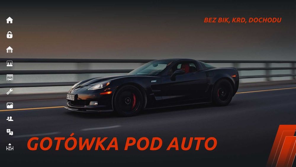 Gotówka/Pożyczka pod auto bez baz BIK/KRD bez dochodów