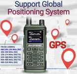 Нова Рація GPS та з пошуком Baofeng UV-17 PRO UHF VHF 5W+ Радіостанція