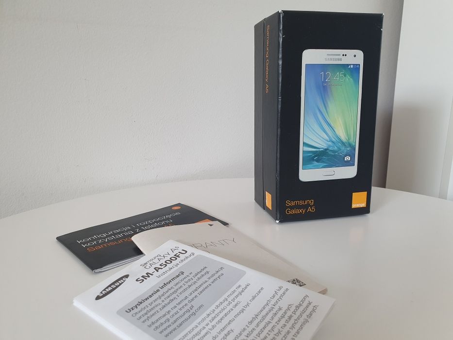 Pudełko Samsung Galaxy A5