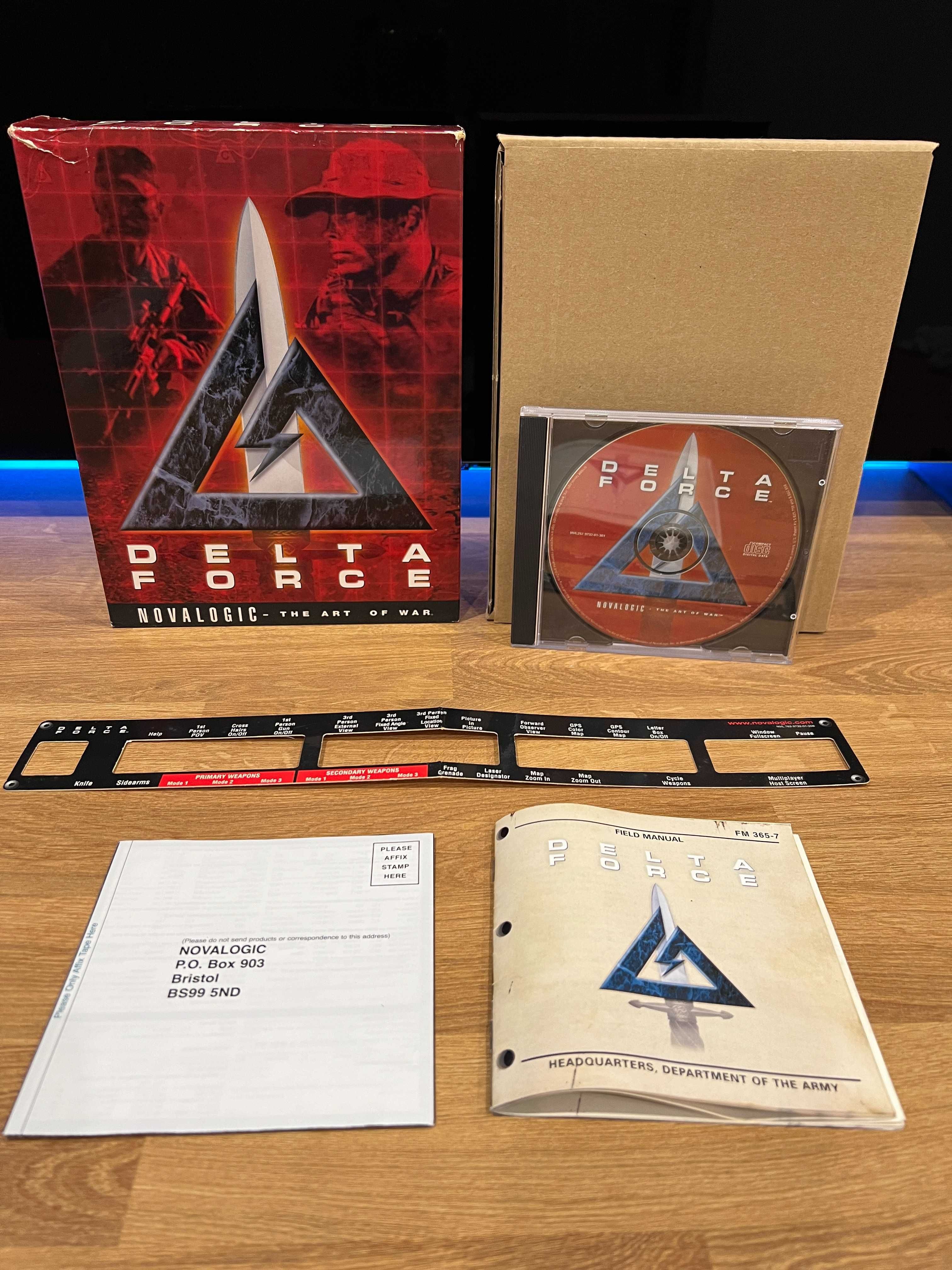 Delta Force 1 gra (PC EN 1998) BIG BOX premierowe kompletne wydanie