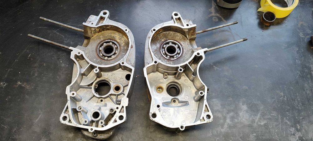 Kartery SHL 175 WIATR SHL GAZELA W2A połówki silnika silnik karter