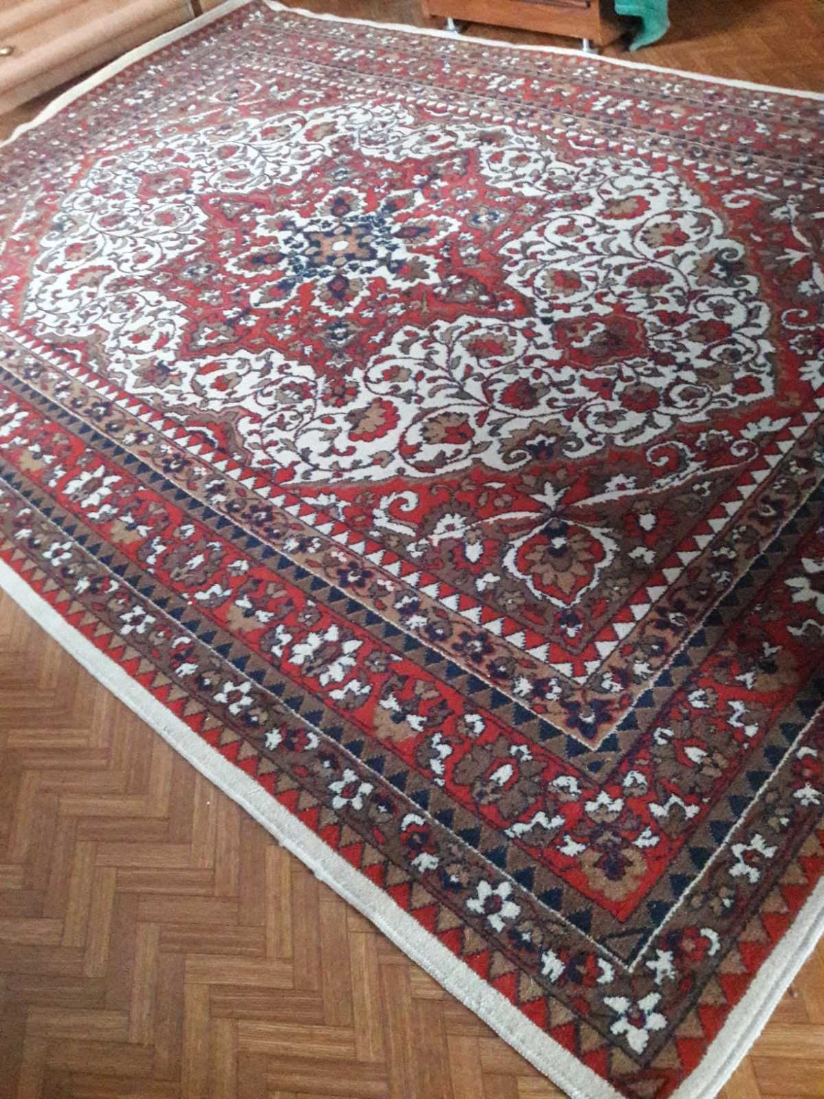 Красивый ковёр  полушерстяной 2*3 м, СССР