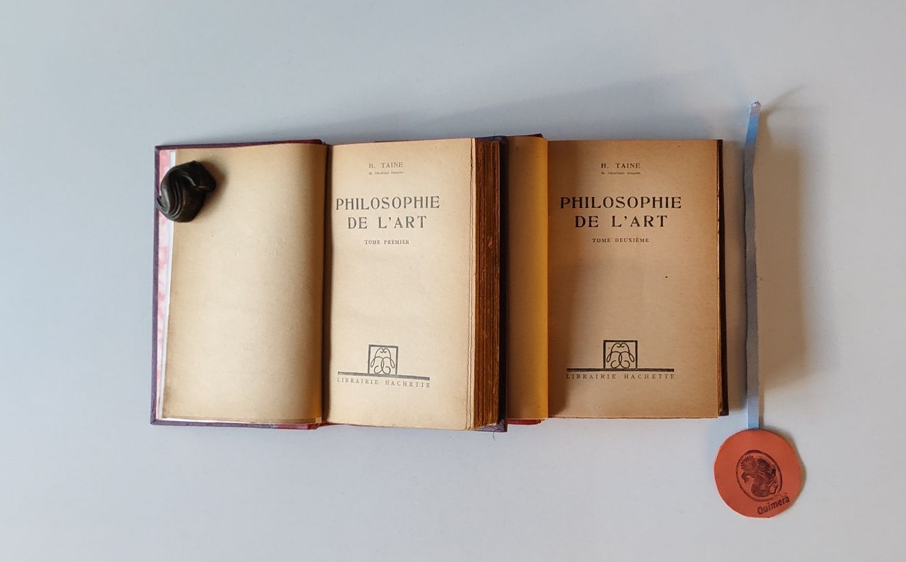 Philosophie de L'art I e II H. Taine